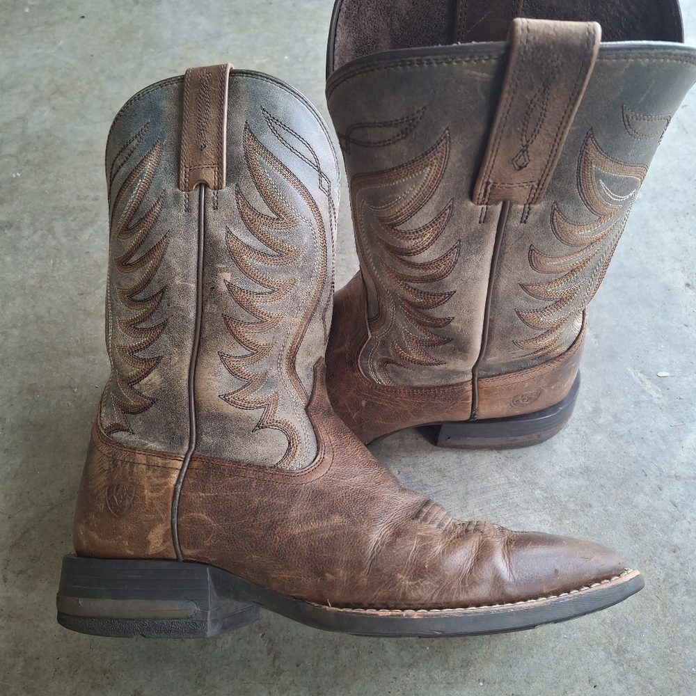 Ariat Amos Western Boots Size 9D - Picture 5 of 16